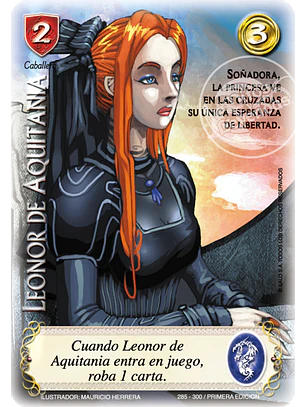 Leonor de Aquitania (Clásico CRU - Vasalla)