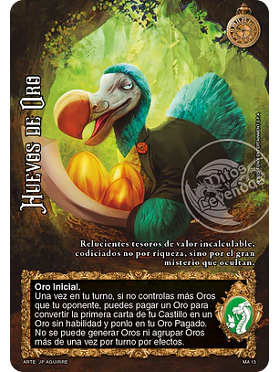 Huevos de Oro (ONY - MA)