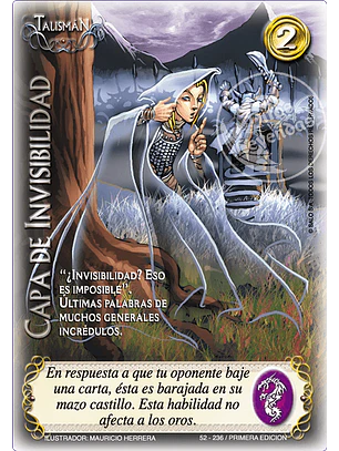 Capa de Invisibilidad (Clásico ESPS - Real)