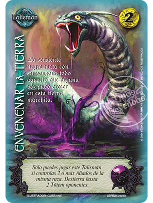 Envenenar la Tierra (LBPB24 - Arte Alternativo)