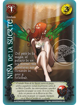 Niña de la Suerte (HD Aniversario - Cortesana)