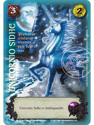Unicornio Sidhe (HD Aniversario - Cortesana - Rework)