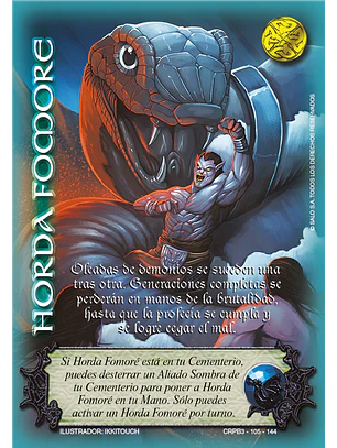 Horda Fomore (CRPB3 - Sombra)