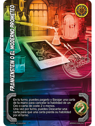 Frankenstein o el moderno Prometeo (MTB - Invasores Galácticos)