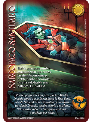 Sarcofago Santuario (Kit Drácula)