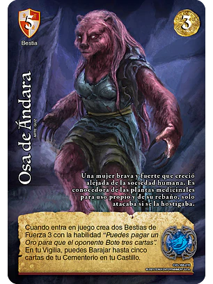 Osa de Ándara (CID - VC Foil)