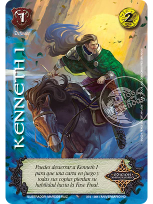 Kenneth I (HD Aniversario -  Kit Luz)