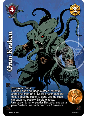 Gran Kraken (Bestiarium - Legendaria)
