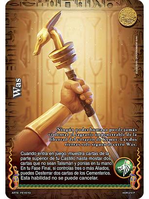 Was (La Venganza de Horus - Promocional)