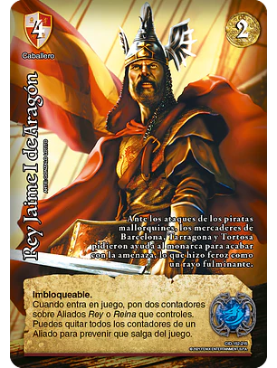 Rey Jaime I de Aragón (CID - VC Foil)