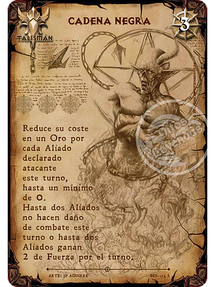 Cadena Negra (Bestiarium - Secretas)