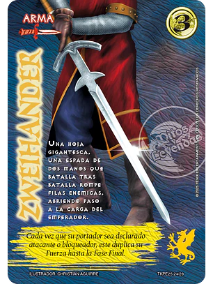 Zweihander (TK25 - Honor y Ferocidad)