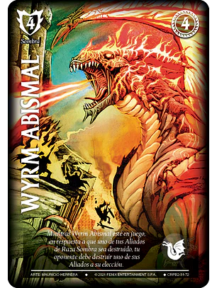 Wyrm Abismal (CRPB2 - Sombra)