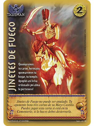 Jinetes de Fuego (TKPB23 - Dragon Dorado)