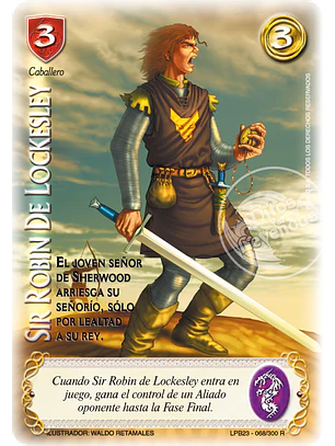 Sir Robin de Lockesley (Leyendas PB 3.0 - Reales)
