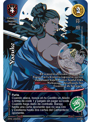 Yasuke (Esp.Samurai - Promocional)