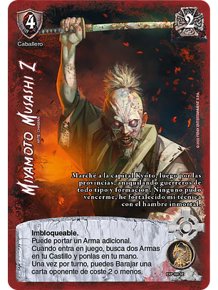 Miyamoto Musashi Z (EXP - SP)