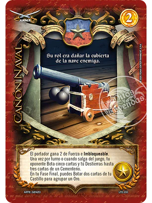 Cañón naval (Kit de Batalla LTD - Rework)
