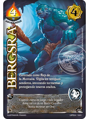 Bergsra (LBPE24)