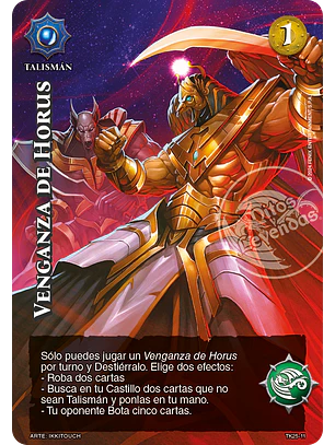 Venganza de Horus (TK25)