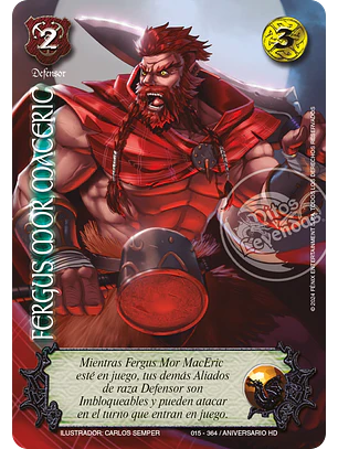 Fergus Mor Maceric (HD Aniversario - UR)