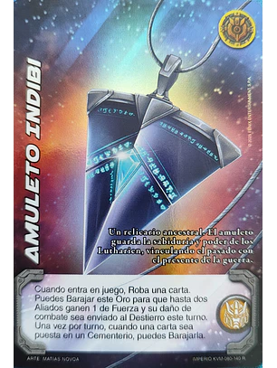 Amuleto Indibi (KVM - Reales)