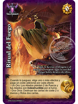 Ritual del Fuego (Bestiarium - Real)