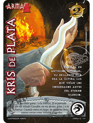 Kris de Plata (Kit Racial Cazador 2025)