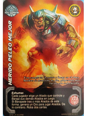 Herido Peleo Mejor (KVM - Cortesana Foil)