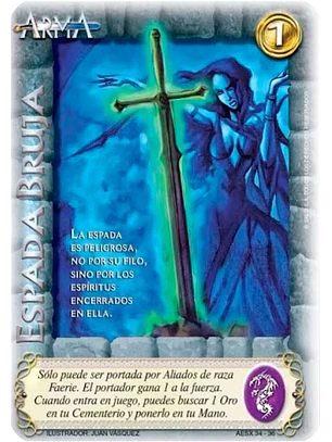 Espada Bruja (AESX - Aers Mágica)