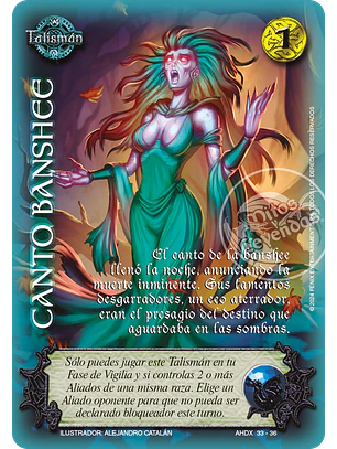 Canto Banshee (AHDX - Necromancia)