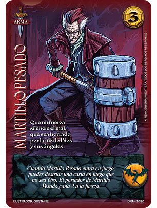 Martillo Pesado (Kit Drácula)