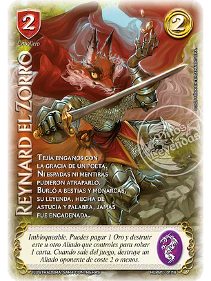 Reynard el zorro (Colmillos de Avalon)