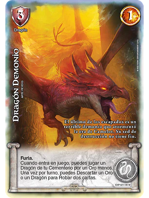 Dragón demonio (EXP - MR)