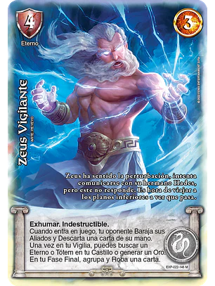 Zeus vigilante (EXP - MR)