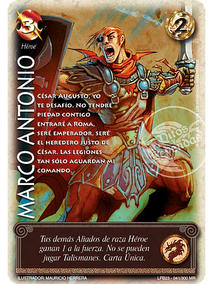Marco Antonio (Leyendas PB 3.0 - MR)