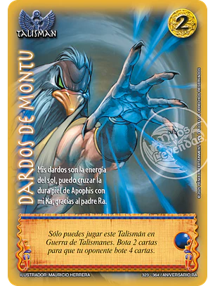 Dardos de montu (Aniversario de Ra - Vasalla)