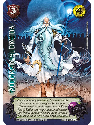 Amergin El Druida (LBPB25 - Foil lluvia premium)