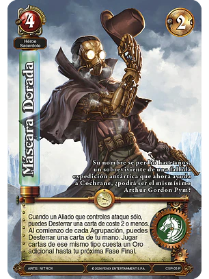 Máscara Dorada (Aventuras Steampunk)