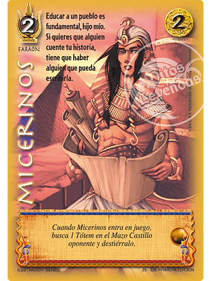 Micerinos (Clásico DOMRA - Real)