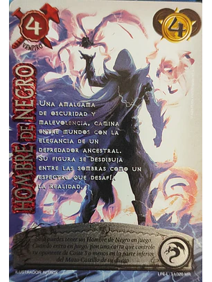 Hombre de Negro (LPE4 - MR)