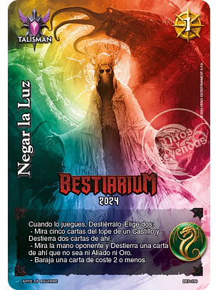 Negar la Luz (Bestiarium - Promocional)