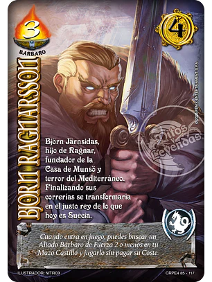 Bjorn Ragnarsson (Kit Racial Bárbaro 2025)