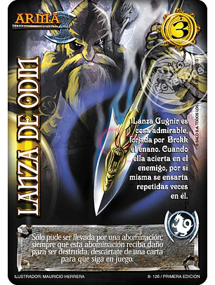 Lanza de Odin