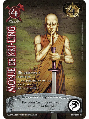 Monje de Kri-Ling (CRPE2 - Cazador)