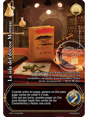 La isla del doctor Moreau (ONY - VC Foil)