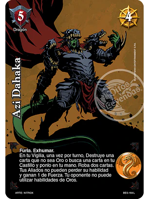 Azi Dahaka (Bestiarium - Legendaria)