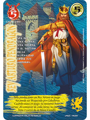 Rey Arturo Pendragón (LPE3.0 - Real)