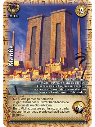 Menfis (La Venganza de Horus - Real)