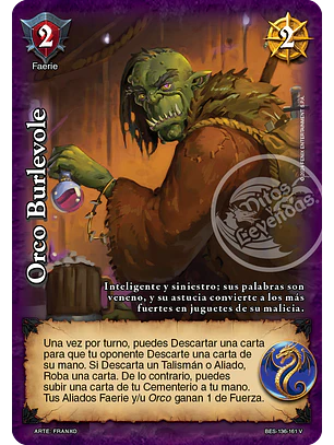 Orco Burlevole (Bestiarium - Vasalla)